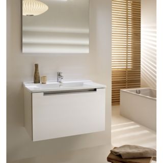 Тумба под раковину Jacob Delafon Struktura EB1284-N18 57 см блестящий белый